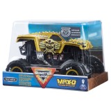Masinuta Monster Jam Max-D metalica, scara 1:24, cu suspensie, Spin Master