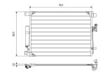 VALEO 822605 Condensator, climatizare