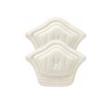 Cumpara ieftin Set 2 branturi adezive pentru calcaie, spuma si poliester, 11.5 x 8 cm, crem, Oem