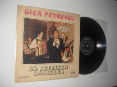 Gica Petrescu: Sa Petrecem Impreuna (1984) disc mare stare aproape impecabila foto