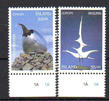 ISLANDA 1993, EUROPA CEPT, serie neuzata, MNH foto