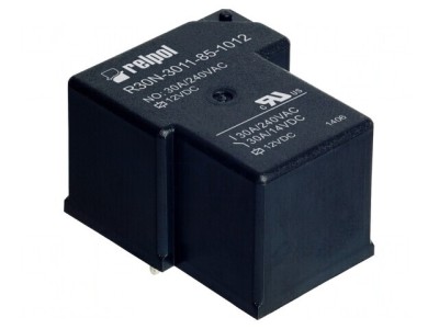Releu Electromagnetic SPDT 12VDC 30A PCB R30N foto