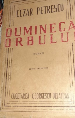 DUMINECA ORBULUI EDITIE DEFINITIVA 1946 !!!! foto