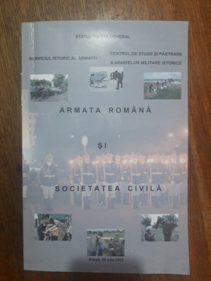 Armata Romana si societatea civila / R6P1F foto