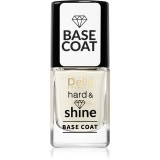 Delia Cosmetics Hard &amp; Shine lac intaritor de baza pentru unghii 11 ml