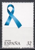 Spania 1997 - Bucla albastră &icirc;mpotriva violenței și intoleranței, MNH, Nestampilat
