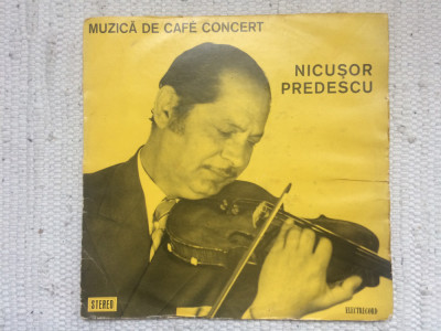 nicusor predescu muzica de cafe concert disc vinyl lp muzica vioara romantic VG foto