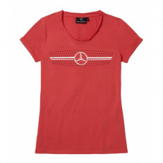 Tricou Dama Oe Mercedes-Benz Swarovski Motiv Grila Radiator Marime XS B66954258 foto