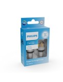 Set 2 leduri auto Alb P21/5W Philips Ultinon Pro7000 SL lampa frana/lampa spate 12V/24V