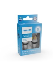 Set 2 leduri auto Alb P21/5W Philips Ultinon Pro7000 SL lampa frana/lampa spate 12V/24V foto