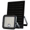 REFLECTOR CU INCARCARE SOLARA 10W 1500LM 4000+6400K - NEGRU