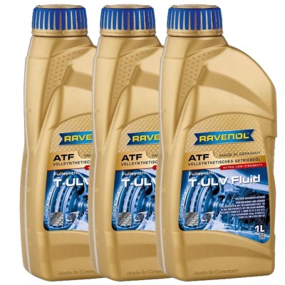 Pachet 3 litri ulei Ravenol ATF T-UVL Fluid pentru transmisie automata foto