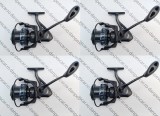 SET 4 Mulinete Feeder si Crap PRO FL MAGNUM Feeder MF6500 tambur Long Cast, Baracuda