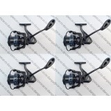 SET 4 Mulinete Feeder si Crap PRO FL MAGNUM Feeder MF6500 tambur Long Cast