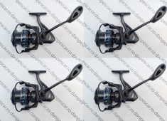 SET 4 Mulinete Feeder si Crap PRO FL MAGNUM Feeder MF6500 tambur Long Cast