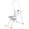 Stepper Vertical SPORTNOW, Fitness Acasă, Pliabil și Compact, Climber Vertical cu M&acirc;ner Reglabil, Pedale Antiderapante, Display LCD, Antrenament Cardi