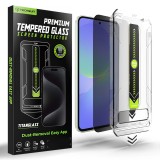 Asteroid GSM - [Fingerprint Unlock Compatible] TitanGlass CrystalHD - Samsung Galaxy A36 5G / A37 5G - Privacy