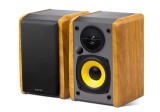 BOXE EDIFIER 2.0, RMS: 24W (2 x 12W), bluetooth, volum, bass, conectare simultana cu 2 echipamente BT, 220V alimentare, brown &quot;R1010BT&quot; (timbru verde