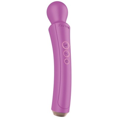 Baghete vibratoare - Xocoon Bagheta Curbata Fucsia Vibratii Spectacular de Puternice Adanci si Tumultoase foto
