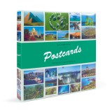 Album pentru 300/600 carti postale, format mare, 50 folii