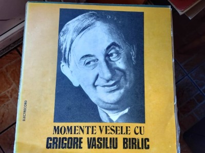 AMS - MOMENTE VESELE CU GRIGORE VASILIU BIRLIC (DISC VINIL, LP) foto