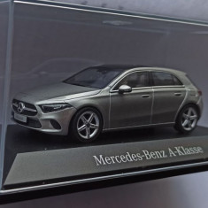 Macheta Mercedes Benz A-Class 2018 W177 silver - Herpa 1/43