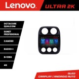 Navigatie Jeep Compass 2010-2016 M-2500 Octa Core Android Radio Bluetooth GPS WIFI/4G DSP 2K 8+128GB 360 Toslin CarStore Technology