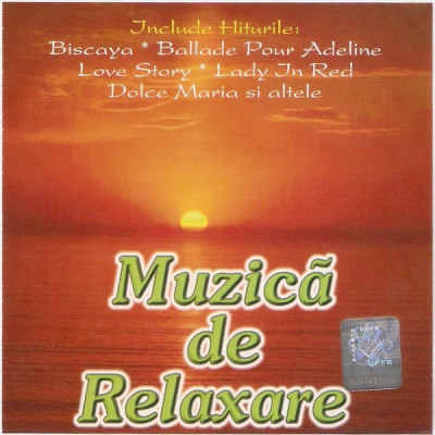 CD Formația Caf&amp;eacute; &amp;lrm;&amp;ndash; Muzică De Relaxare, original foto