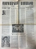 Cumpara ieftin Universul Literar nr. 12, Aprilie 1943, 16 pagini, 60x40 cm, Rom&acirc;nă, Coperti Brosate, Stare Buna