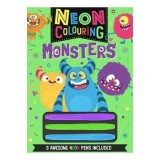 Neon Colouring: Monsters (Neon Colouring 8)