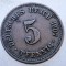 1.313 GERMANIA 5 PFENNIG 1907 A