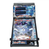 Pinball Electric cu Sunet si Lumini, Joc de Masa Interactiv, Multicolor 25x41cm, Sistem Punctaj, Jucarie Familie, Fete Baieti 3+ ani