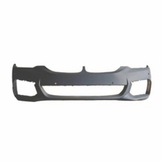 Bara fata BMW Seria 5 (G30/G31), 05.2017-08.20, cu 6 gauri senzori parcare; grunduit, de vopsit, M-Pack,