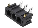Sabre 3Ckt RA Conductă cu Coada Scurtă, MOLEX