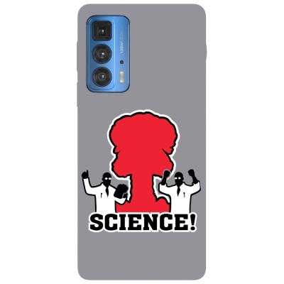 Husa compatibila cu Motorola Edge 20 Lite model Believe in science, Silicon, TPU, Viceversa foto