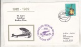 bnk fil - Germania RDG - Plic ocazional 70 ani de la zborul Berlin-Viena - aerofilatelie