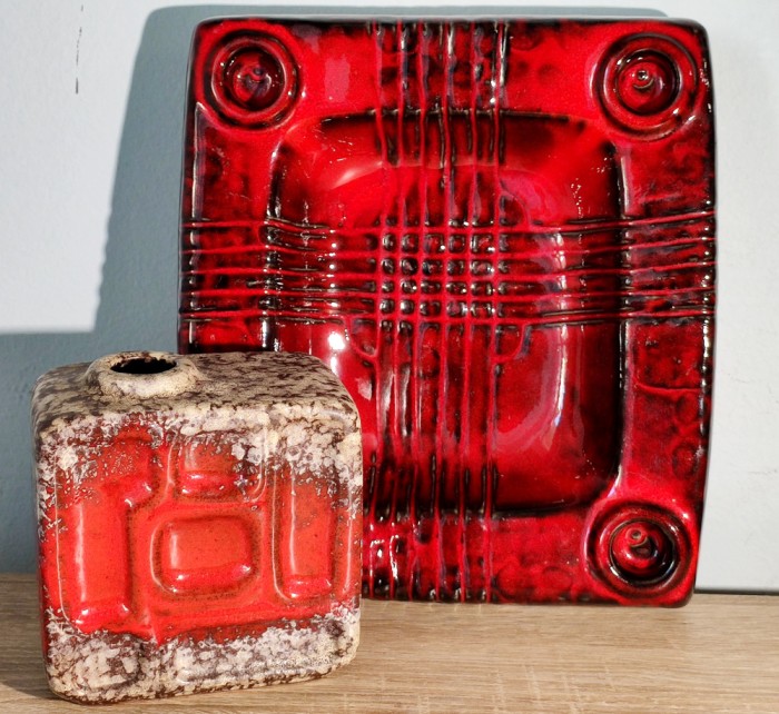Vase din ceramica MidCentury