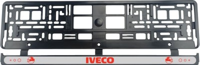 Set 2 bucati, suport numar inmatriculare IVECO IV foto