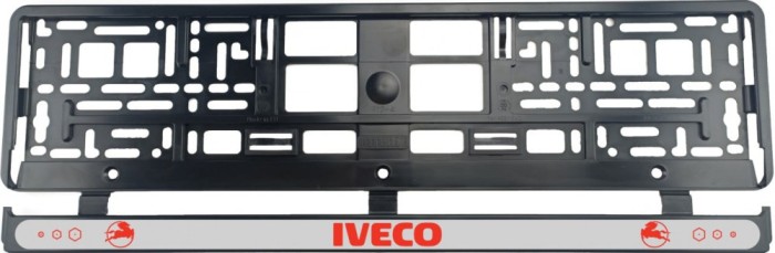 Set 2 bucati, suport numar inmatriculare IVECO IV