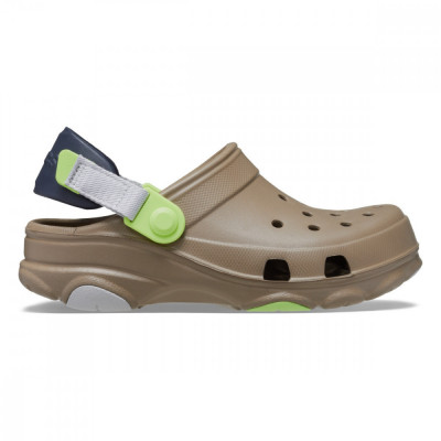 Saboti Crocs Classic All-Terrain Clog Kids Maro - Khaki/Multi foto