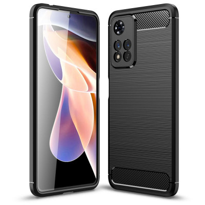 Husa Tech-Protect Carbon Xiaomi Redmi Note 11 Pro Plus 5G foto