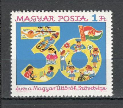 Ungaria.1976 30 ani organizatia de pionieri SU.428