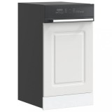 VidaXL Panou pentru mașină de spălat vase &quot;Kalmar&quot; alb lemn prelucrat