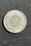 Moneda 1/2 franci 1988 Elvetia