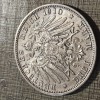 Germania 3 drei mark 1910 D , argint 16,63 grame, Europa