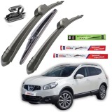 Cumpara ieftin Ștergătoare Nissan Qashqai J10 TeamCar&reg; (2007&ndash;2013) &ndash; Set Complet Flat