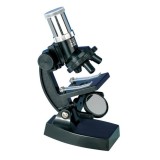 Cumpara ieftin Microscop pentru copii multicolor, 100X si 300X, laborator educational cu accesorii complete, functie proiector 180 , lupa inclusa, 8 ani+