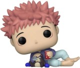 Jujutsu Kaisen POP! Animation Vinyl Figure Itadori w/ Tsukamoto Doll 9 cm, Funko