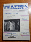 Revista teatrul februarie 1982-dinu sararu,vasilica tastaman,stela popescu
