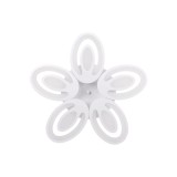 Plafoniera Petal LED 80W 3CCT cu telecomanda, alb, Erste